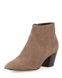 Felicia Weatherproof Suede Bootie, Taupe