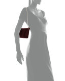 Happy Hour 7 Mink Shoulder Bag, Berry Red