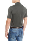 Pelleovo Jersey Polo Shirt, Green