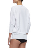 UPF 50 Long Relaxed Swim Coverup