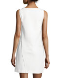 Jenn Sleeveless Shift Dress, Ivory