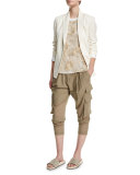 Safari Tapered-Leg Pants, Green Tea