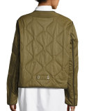 Quilted Forest Liner Jacket, Olive