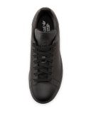 Stan Smith Foundation Perforated Leather Sneaker, Black