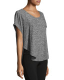 Scalloped Jersey Tee