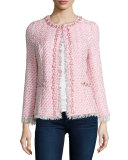 Tweed Beaded Jacket 