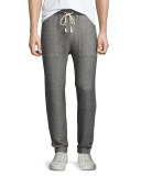 Roma Jogger Pants, Medium Gray