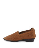 Eadan Open-Toe Demi-Wedge Sandal, Viso