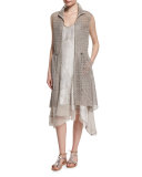 Molly Long Lace Vest