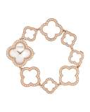 Vintage Alhambra Pink Gold Bracelet Watch
