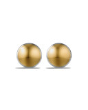 Round Cuff Links with 18k Gold