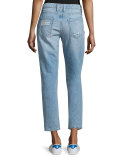 The Fling Distressed Ankle Jeans, Bewitched Destroy