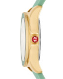 Cape Topaz Watch w/Silicone Strap