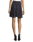 The Goodnight Pleated Mini Skirt, Ursula