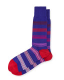 Grad Multicolor Polka Dot Socks