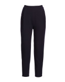 Single-Pleat Peg Pants