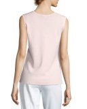 Scoop-Neck Tank Top, Pink