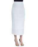 Long Pleated Skirt, Plus Size