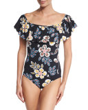 Hopewell Ruffle One-Piece Swimsuit