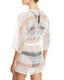 Savona Crocheted Romper Coverup