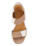 Banks Colorblock City Sandal, Beige