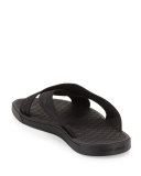 Logo-Web Slide Sandal, Black