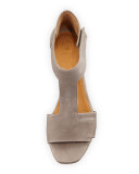 Ollie Leather City Sandal, Oxide Elephant