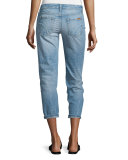 The Ex-Lover Distressed Cropped Jeans, Nicola