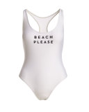 Beach Please One-Piece Swimsuit