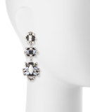 Karlotta Crystal Statement Earrings, Multi