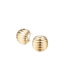 Bedeg Buddha-Belly Earrings, Gold