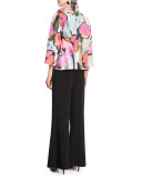 Full Bloom Zip-Front Jacket