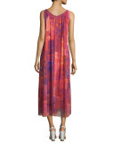 Caftan Body Easy Printed Long Dress