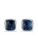 Exotic Stone Cuff Links with Pietersite