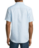 Lyman Short-Sleeve Woven Sport Shirt