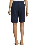 Tencel®-Blend Walking Shorts, Midnight