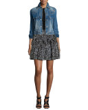 Sleeveless Ruched Jersey Tank 