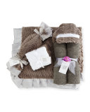 Ziggy Burp Cloth Set, Slate