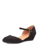 Noa Star Demi-Wedge Ballerina Flat, Black