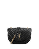 Monogram Medium Bubble Chain Crossbody Bag, Black