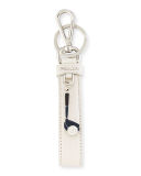 Saffiano Golf Charm Key Chain