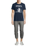 Roma Jogger Pants, Medium Gray