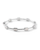 Silver Rock Candy 9-Stone Bangle