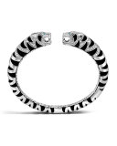 Legends Macan Tiger Lava Small Diamond Kick Cuff Bracelet