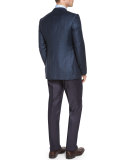 Trofeo Check Two-Button Sport Jacket, Teal