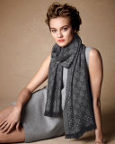 Studded GG Jacquard Scarf