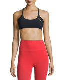 Core Performance Cross-Back Sports Bra, Black