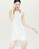 Fringed Toga Cocktail Dress