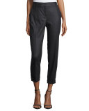 Twill Ankle Trousers