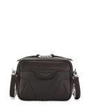 Flight Mini Leather Camera Bag, Black